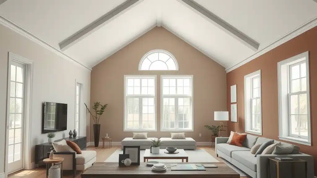 How to Paint Vaulted Ceilings Without the Fuss - The Painting Pros